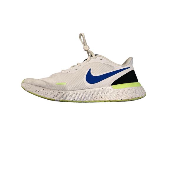 Nike Mens Revolution 5 CW5846-100 White Running Shoes Sneakers Size 9.5 - Picture 4 of 7